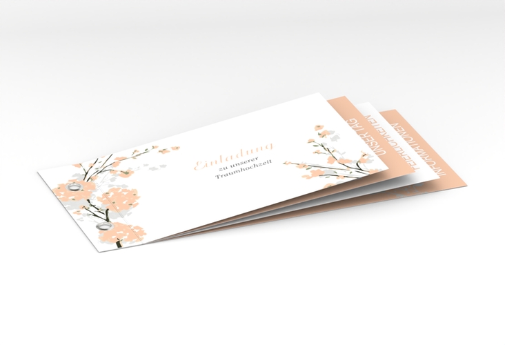 Hochzeitseinladung Salerno Booklet