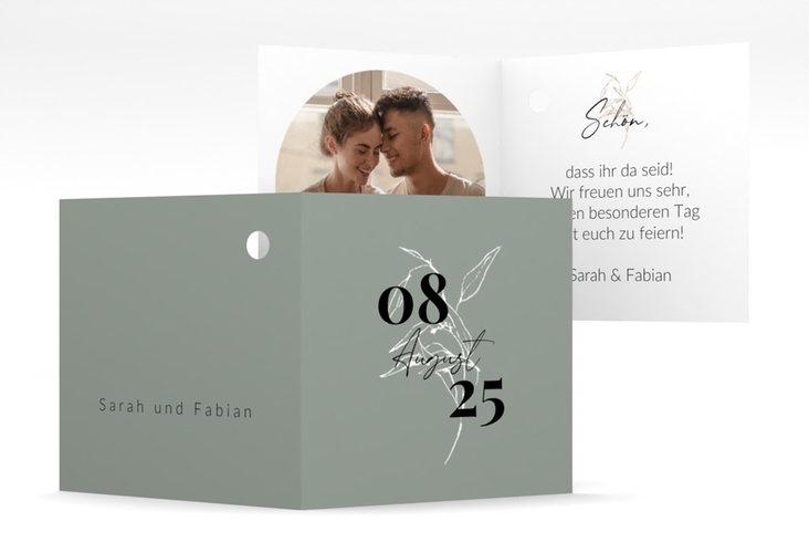 Geschenkanhänger Hochzeit Seed Geschenkanhänger 10er Set gruen