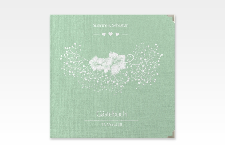 Gästebuch Selection Hochzeit Jena Leinen-Hardcover mint