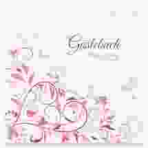 Gästebuch Creation Lilly 20 x 20 cm, Hardcover pink