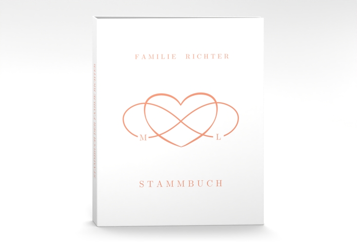 Stammbuch A4 Infinity Stammbuch A4 apricot