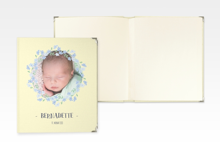 Baby Fotoalbum Blumig 21 x 25 cm