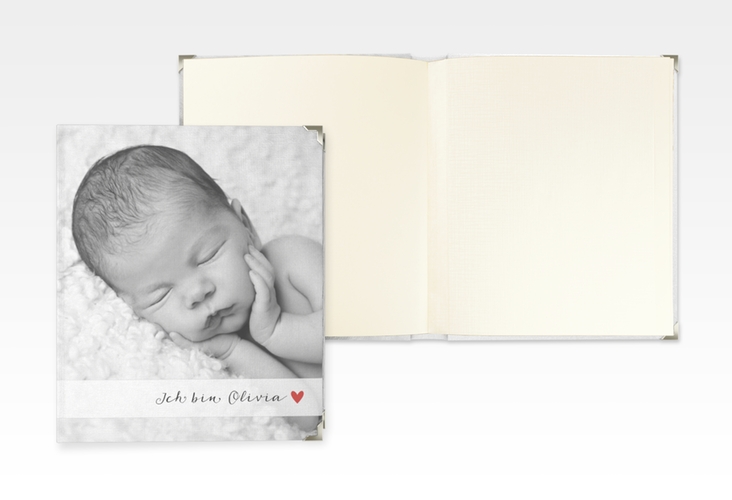 Baby Fotoalbum Zauberhaft 21 x 25 cm weiss