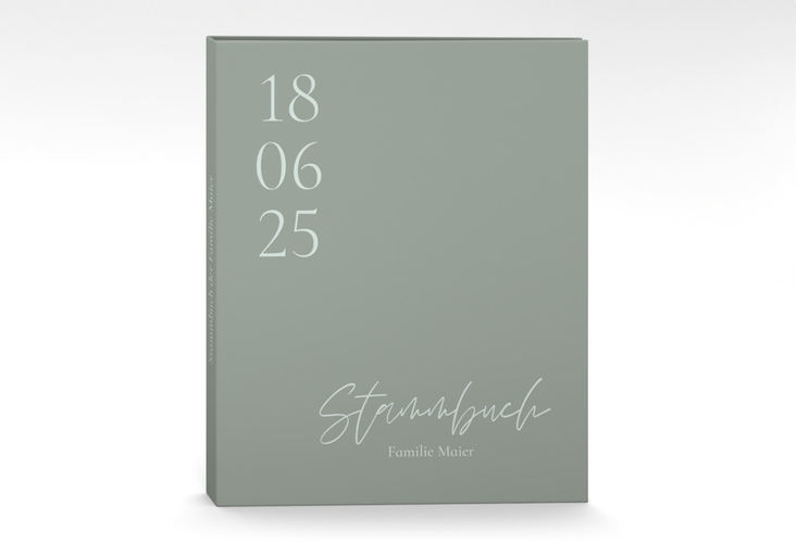 Stammbuch A4 Day Stammbuch A4 mit Datum im minimalistischen Design