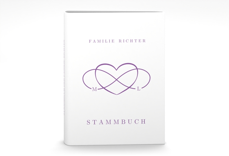 Stammbuch A5 Infinity Stammbuch A5 lila