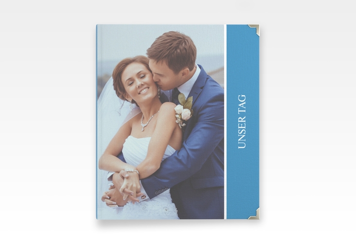 Hochzeitsalbum Classic 21 x 25 cm blau