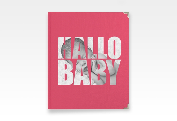 Baby Fotoalbum Wunderlich 21 x 25 cm pink