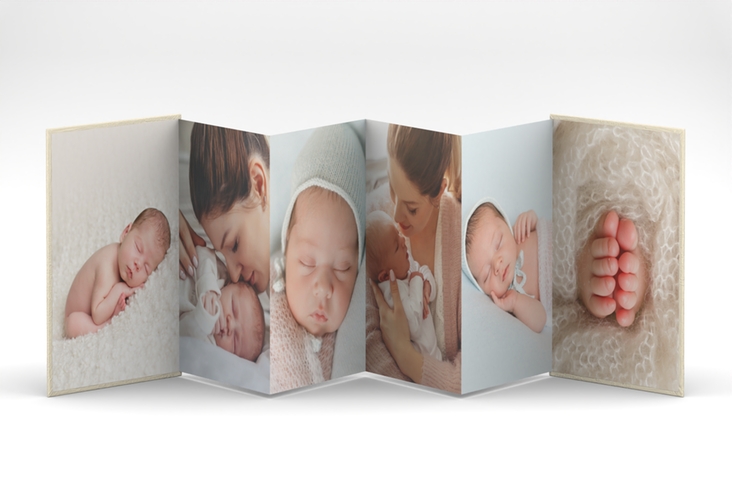 Foto-Leporello Baby Wunderlich Leporello beige