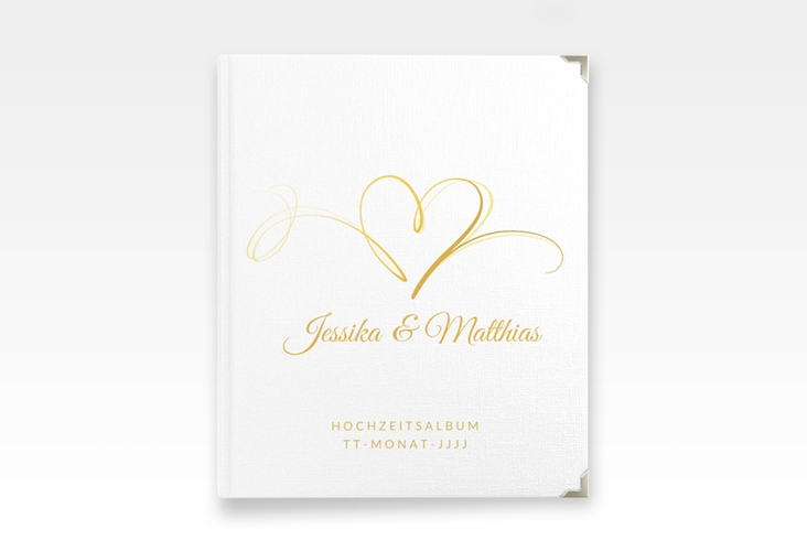 Hochzeitsalbum Envie 21 x 25 cm gold