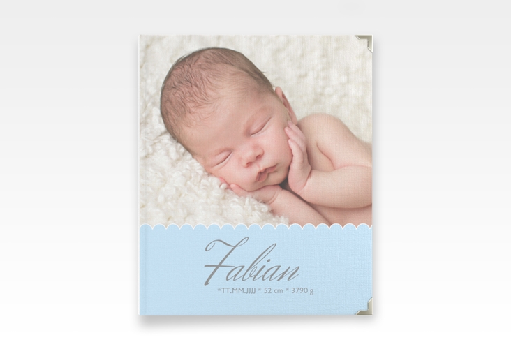 Baby Fotoalbum Serenity 21 x 25 cm blau