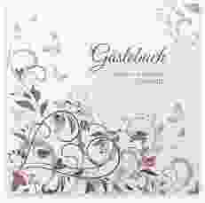 Gästebuch Selection Hochzeit Lilly Leinen-Hardcover lila