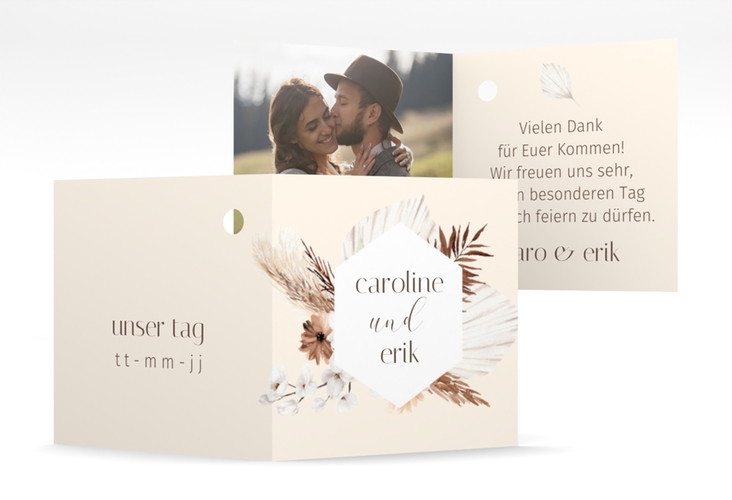 Geschenkanhänger Hochzeit Bohemian Geschenkanhänger 10er Set