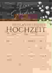 Sitzplan Poster Hochzeit Landhaus 50 x 70 cm Poster braun in Holz-Optik mit Eukalyptus