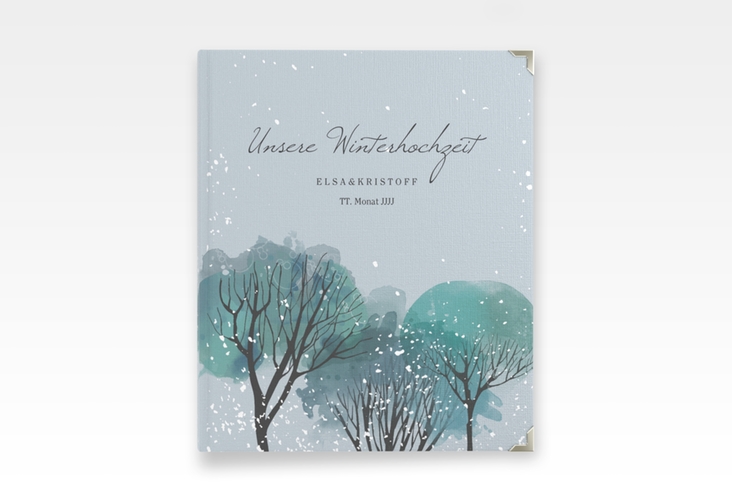 Hochzeitsalbum Winterhochzeit 21 x 25 cm