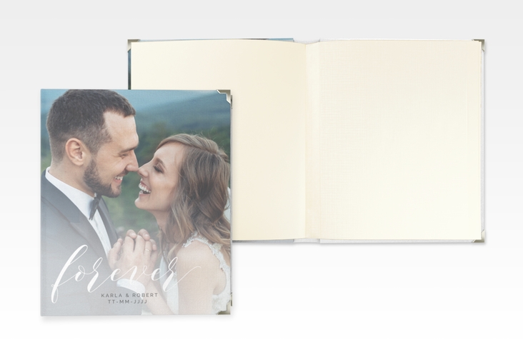 Hochzeitsalbum Promise 21 x 25 cm weiss