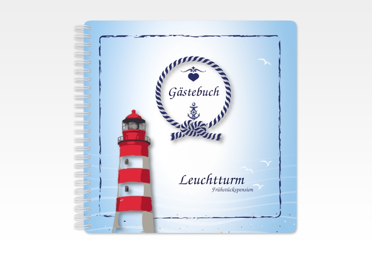 Gästebuch Ferienwohnung Leuchtturm Ringbindung