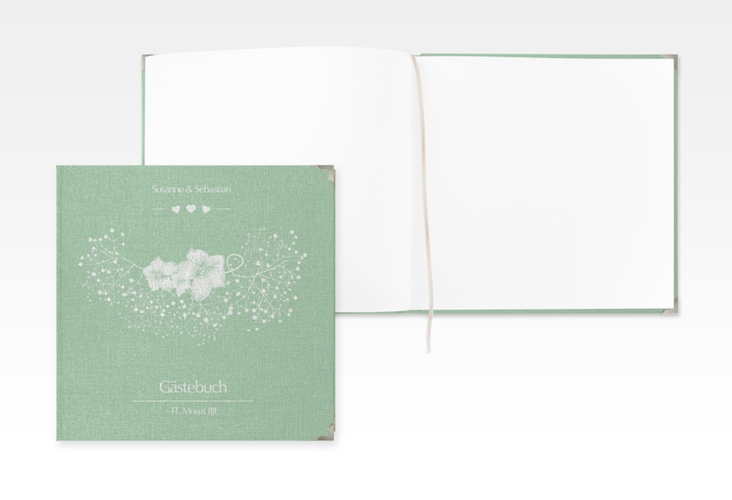 Gästebuch Selection Hochzeit Jena Leinen-Hardcover mint