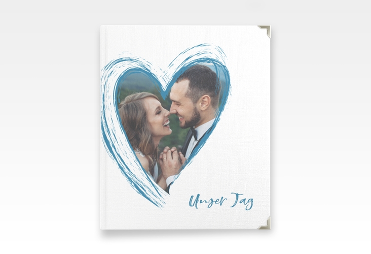 Hochzeitsalbum Liebe 21 x 25 cm tuerkis