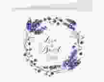 Dankeskarte Hochzeit Lavendel A6 Klappkarte quer