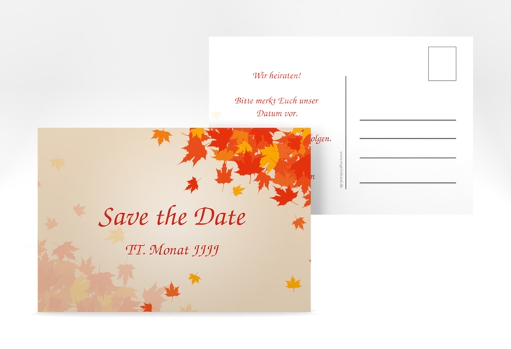 Save the Date-Postkarte Zwiesel A6 Postkarte