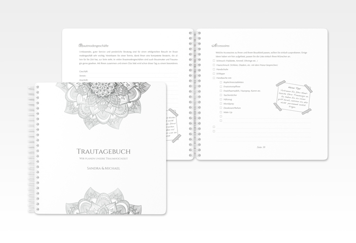 Trautagebuch Hochzeit Delight Trautagebuch Hochzeit grau