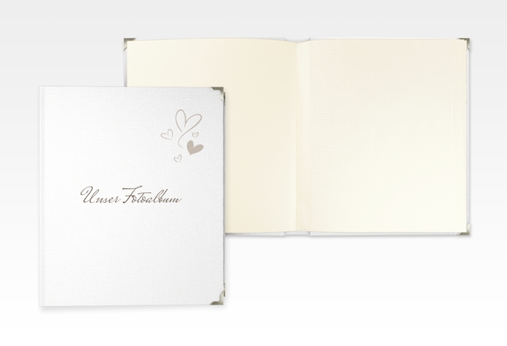 Hochzeitsalbum Purity 21 x 25 cm weiss