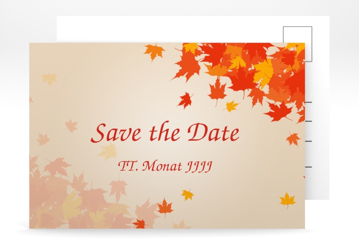 Save the Date-Postkarte Zwiesel A6 Postkarte