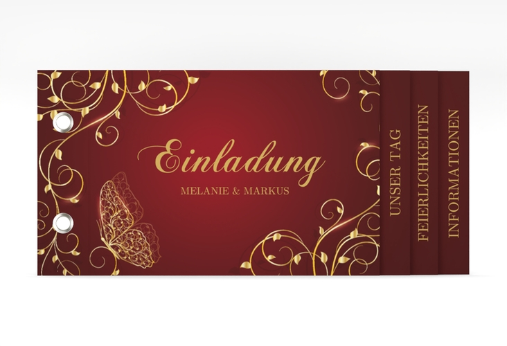 Hochzeitseinladung Eternity Booklet