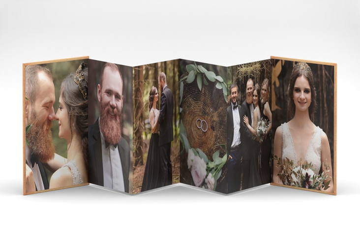 Foto-Leporello Hochzeit Mittelalter Leporello