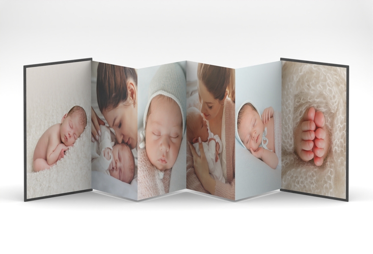 Foto-Leporello Baby Tiptoe Leporello gelb