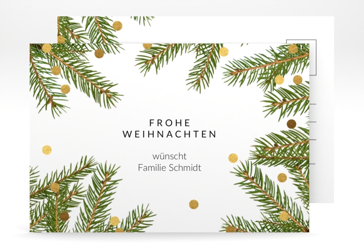 Weihnachtskarte Advent A6 Postkarte