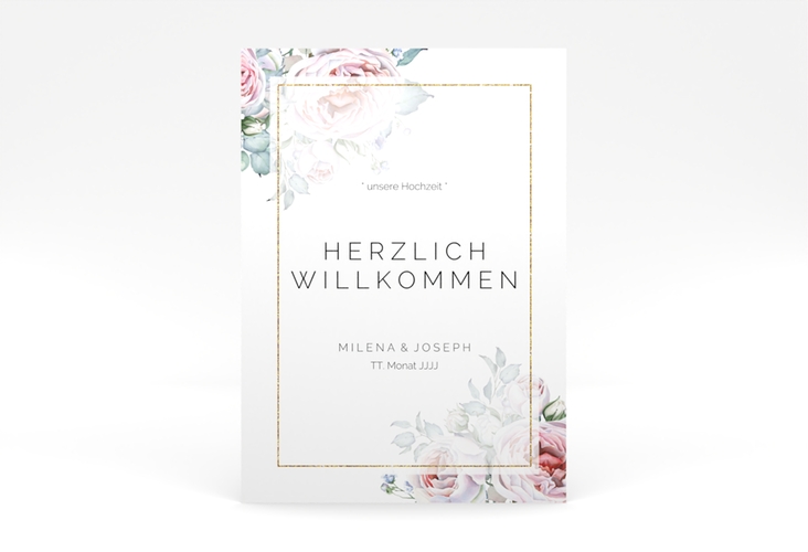 Willkommensschild Poster Embrace 50 x 70 cm Poster