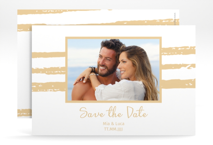 Save the Date-Karte Hochzeit Mare A6 Karte quer