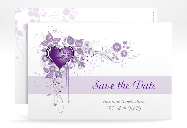 Save the Date-Karte Hochzeit Triest A6 Karte quer