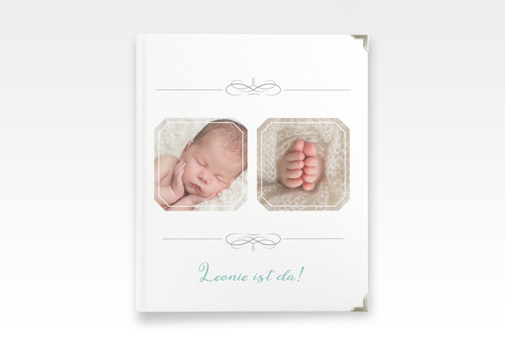 Baby Fotoalbum Lullaby 21 x 25 cm tuerkis