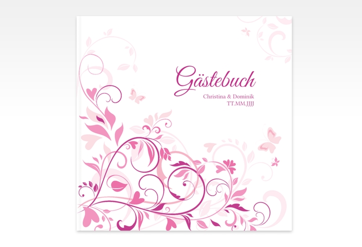 Gästebuch Creation Lilly 20 x 20 cm, Hardcover