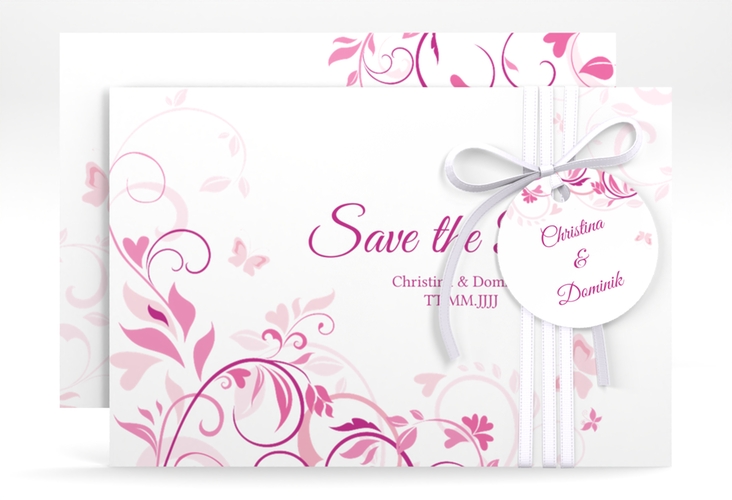 Save the Date-Karte Lilly A6 Karte quer