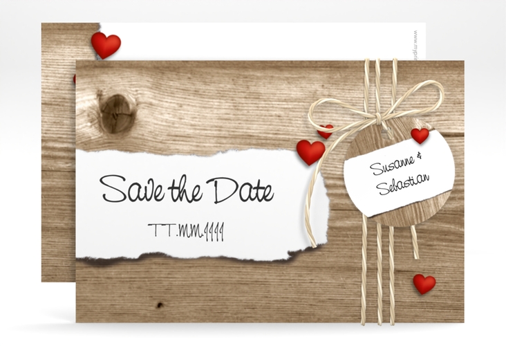 Save the Date-Karte Hochzeit Reichenhall A6 Karte quer