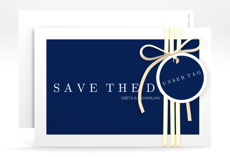 Save the Date-Karte Simply A6 Karte quer