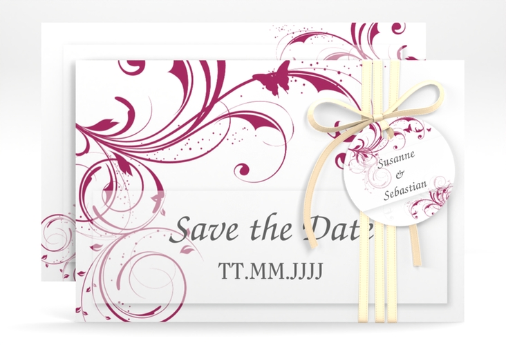 Save the Date-Karte Hochzeit Palma A6 Karte quer