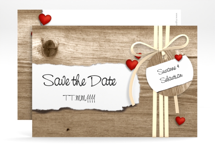 Save the Date-Karte Hochzeit Reichenhall A6 Karte quer