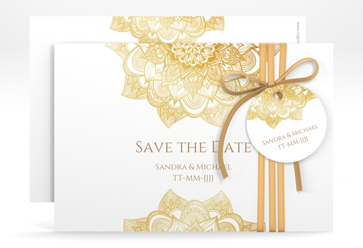 Save the Date-Karte Hochzeit Delight A6 Karte quer