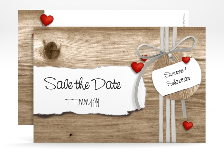 Save the Date-Karte Hochzeit Reichenhall A6 Karte quer