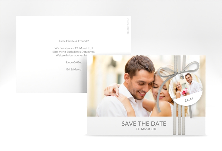 Save the Date-Karte Hochzeit Vista A6 Karte quer