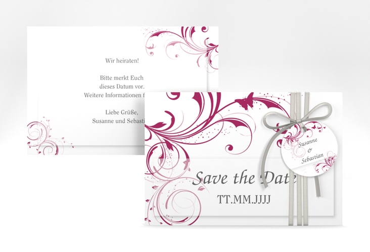 Save the Date-Karte Hochzeit Palma A6 Karte quer