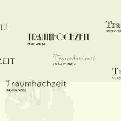 Die 20 schönsten Wedding-Fonts für Eure Hochzeitskarten