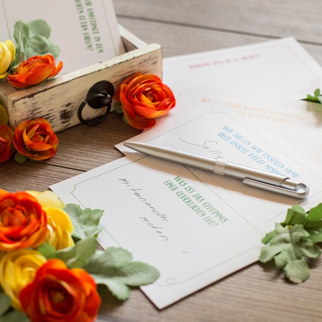 Hochzeitsbingo Mit Vorlage Zum Downloaden Myprintcard