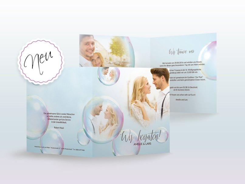 Hochzeitseinladungen Edel Oder Romantisch Myprintcard